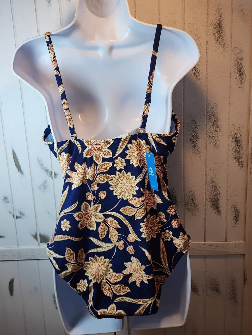 Cupshe Seaside Blossom Paisley One-Piece Swimsuit